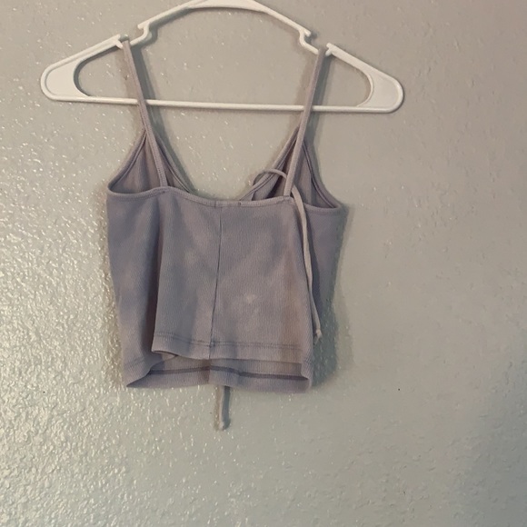 Lace up tie-dye crop top - Picture 2 of 2